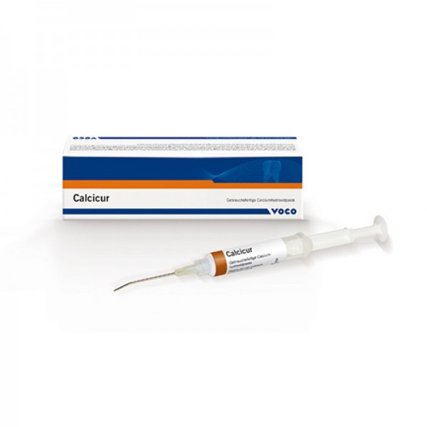 root canal blockage - endodontic materials - Calcicur - syringe 3 x 2,5 g Έμφραξη ριζικών σωλήνων