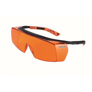 Monoart Light Orange Glasses, Βάρος: 36gr  Προσωπίδα - Γυαλιά Προστασίας - Γυαλιά Φωτοπολυμερισμού
