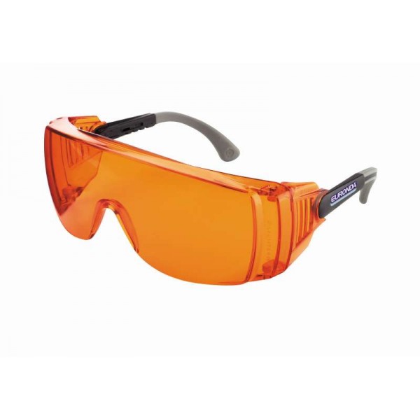  Monoart Light Orange Glasses, Βάρος: 36gr  Προσωπίδα - Γυαλιά Προστασίας - Γυαλιά Φωτοπολυμερισμού