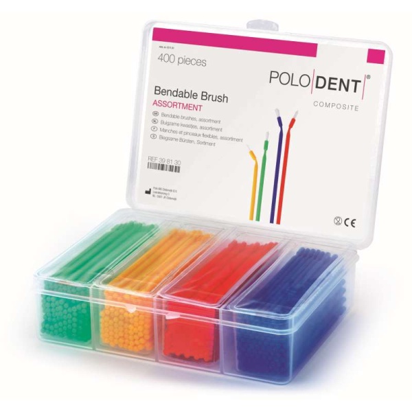 Bendable brush assortment