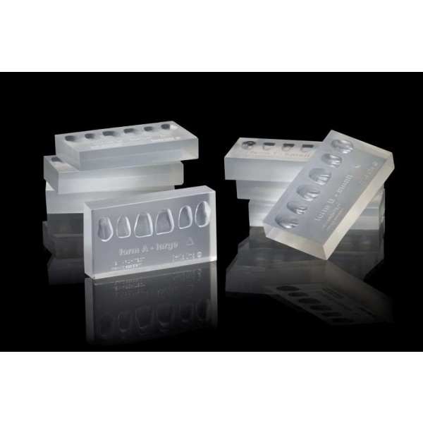 Anterior silicone moulds set of 8 pcs